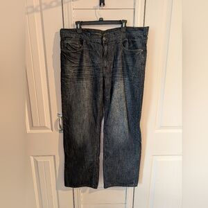 Helix Men's Relaxed Jeans - Dark Wash